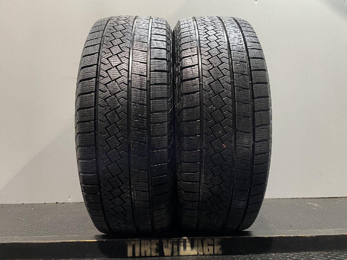 【走行短め】PIRELLI ICE ZERO ASIMMETRICO 225/55R18 18インチ スタッドレス 2本 23年製 エクリプスクロス デリカD:5等　(KTI288)_画像1