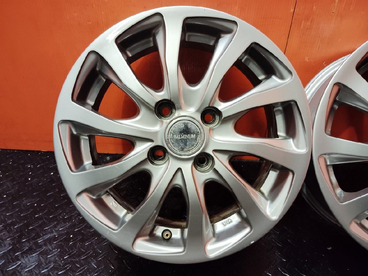 BS BRIDGESTONE BALMINUM バルミナ 社外ホイール 14インチ 4本 BS BRIDGESTONE BALMINUM バルミナ 社外ホイール 14インチ 4本