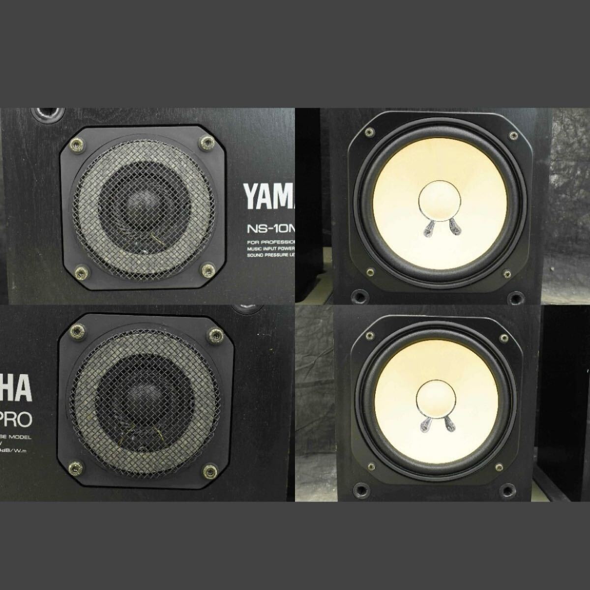 完動品】YAMAHA NS-10M PRO ヤマハ スピーカー ペア ②|Yahoo 完動品】YAMAHA NS-10M PRO ヤマハ スピーカー ペア ②|Yahoo