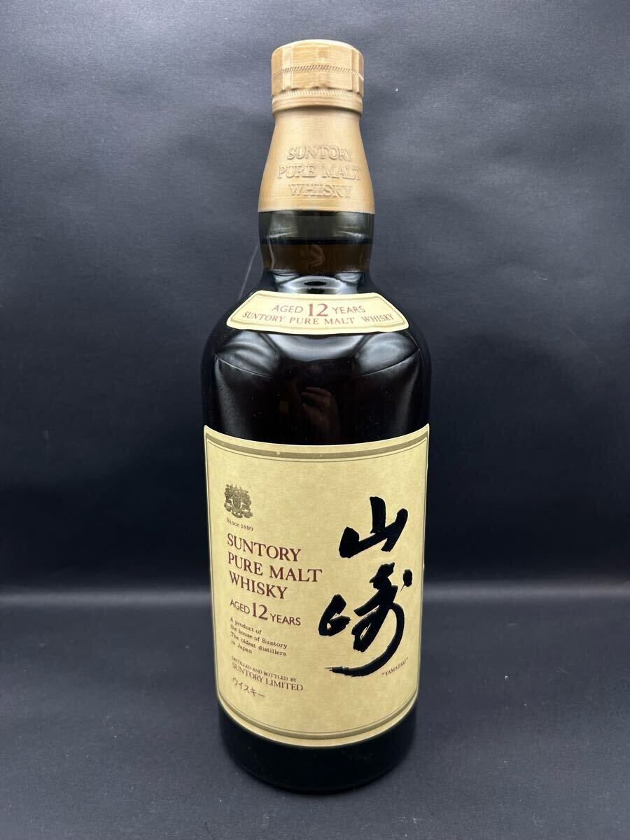 ☆1円スタート サントリー ピュアモルトウイスキー 山崎12年 ☆1円スタート サントリー ピュアモルトウイスキー 山崎12年