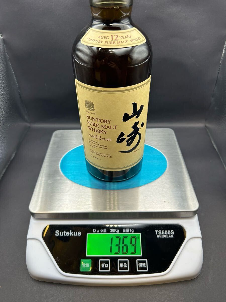 ☆1円スタート サントリー ピュアモルトウイスキー 山崎12年 ☆1円スタート サントリー ピュアモルトウイスキー 山崎12年
