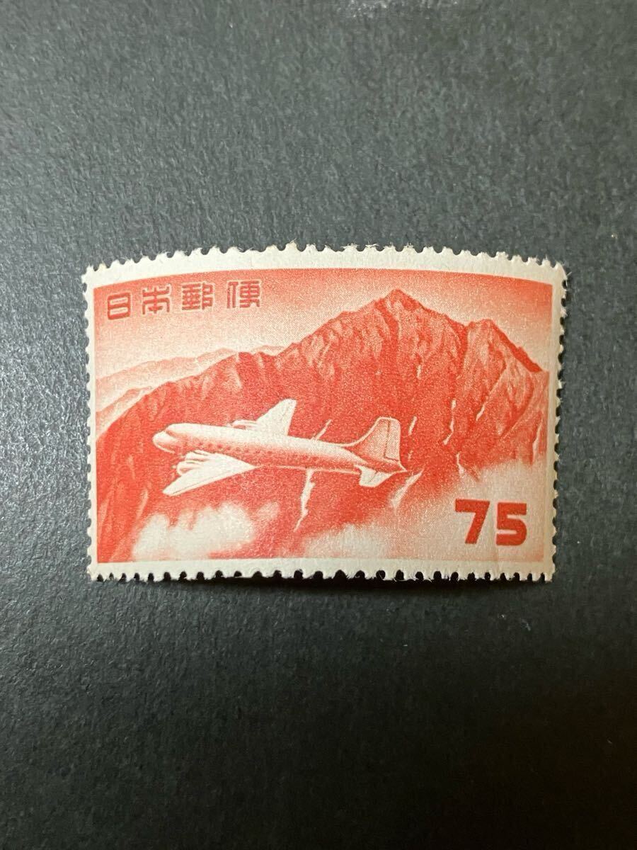 日本切手 円単位立山航空 6種完 未使用(航空切手)|売買された 日本切手 円単位立山航空 6種完 未使用(航空切手)|売買された