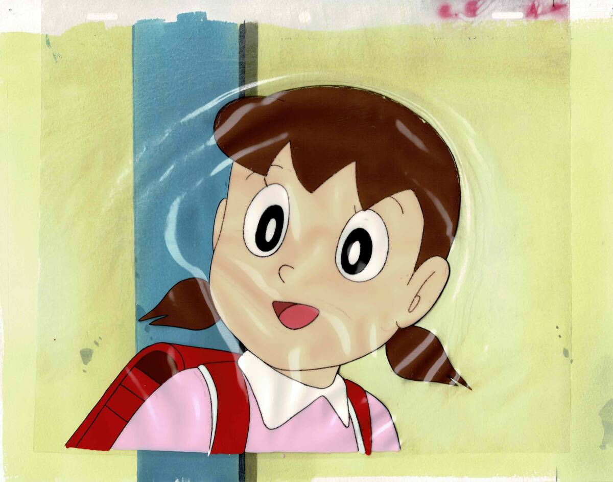 ドラえもん 源静香 しずかちゃん セル画 直筆背景画 藤子・F ドラえもん 源静香 しずかちゃん セル画 直筆背景画 藤子・F