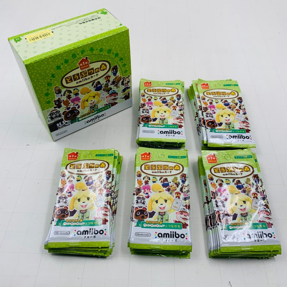 新古品 Nintendo どうぶつの森 amiiboカード 第1弾 1BOX 50 新古品 Nintendo どうぶつの森 amiiboカード 第1弾 1BOX 50