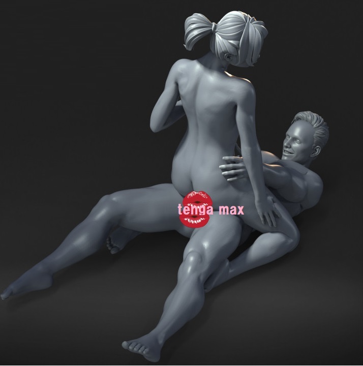 約75mm ポニーテル 女の子 女性 上位 深く 挿入 セックス 樹脂 模型 未涂裝 未組み立て レジン フィギュア ガレージ DK Q126