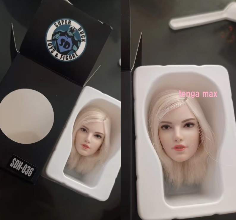 改定価格 汎用 交換 ヘッド アクションフィギュア 専用 女性 シルバーヘア 銀髪 セクシー 1/6 PVC 頭部 モデル 女性 ボディ S440