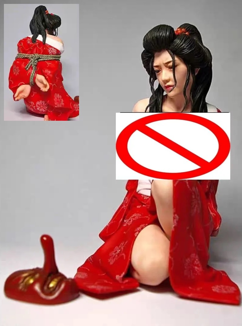 ■ 1/6 緊縛 BDSM 花魁 縛り 女性 樹(shù)脂 模型 未涂裝 未組み立て ■ レジン 模型 フィギュア 1:6 アダルト 模型 ZR J121