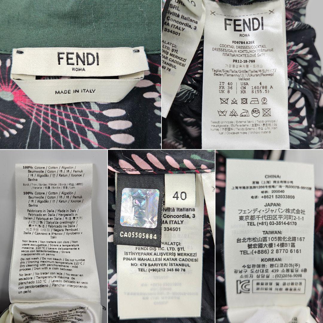 新品同様】フェンディ ワンピース 米倉涼子 プリーツ Aライン 40 新品同様】フェンディ ワンピース 米倉涼子 プリーツ Aライン 40
