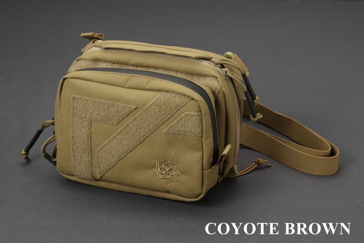田村装備開発 TORTOISE POUCH coyote brown TTGD トータスポーチ