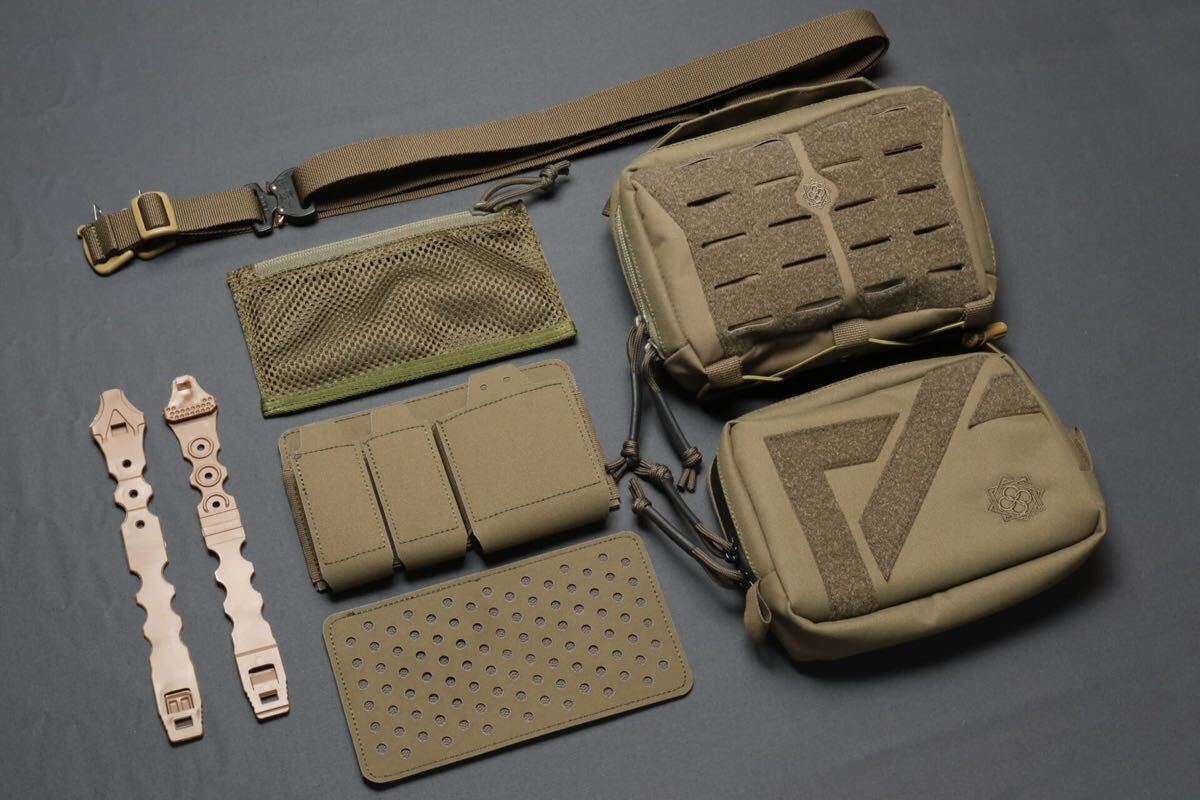 セール 一番安い POUCH TORTOISE 田村装備開発 coyote トータスポーチ TTGD brown その他