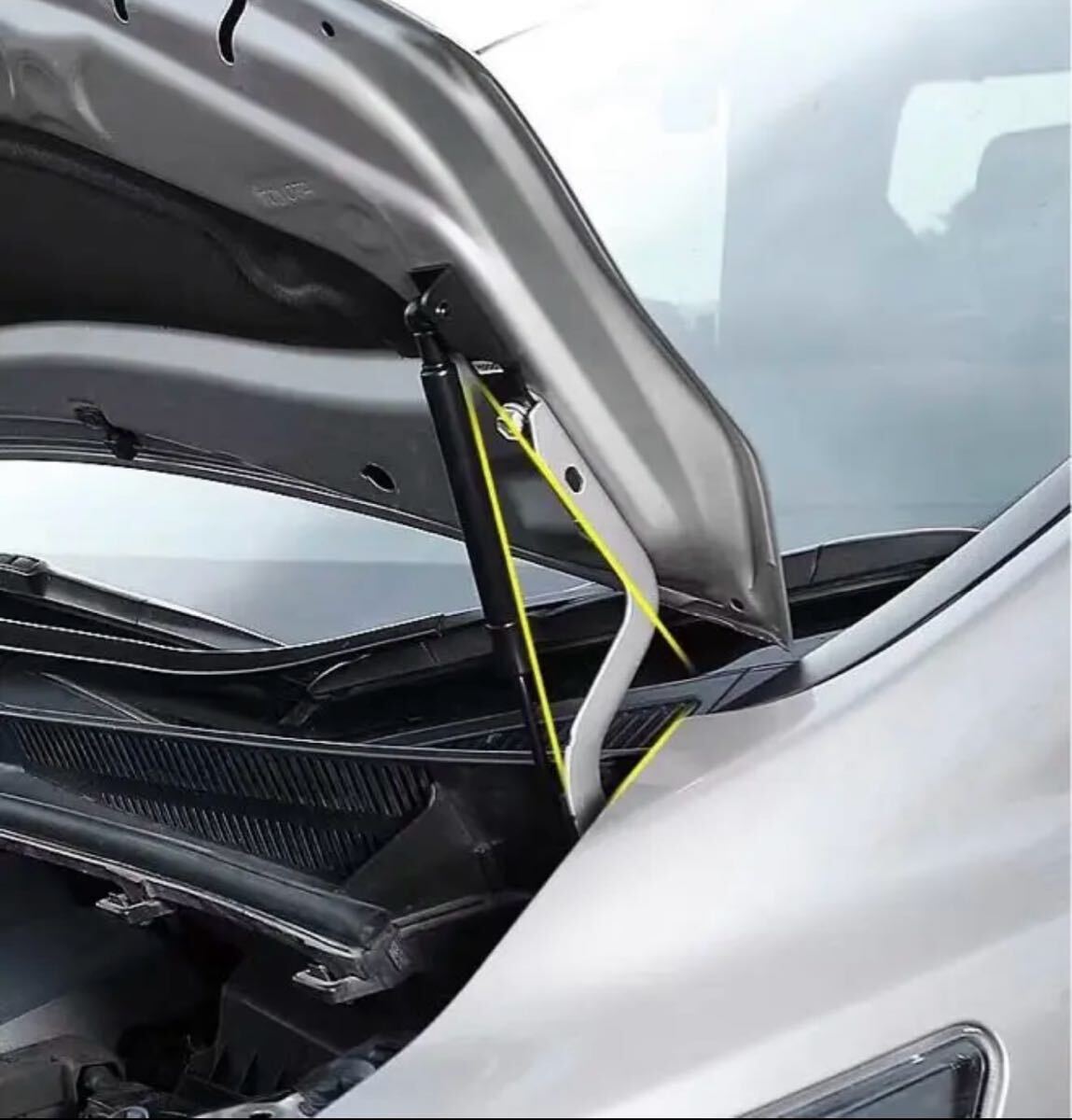 高品質 新品アルファード　ヴェルファイア専用ボンネットフードダンパー_画像4