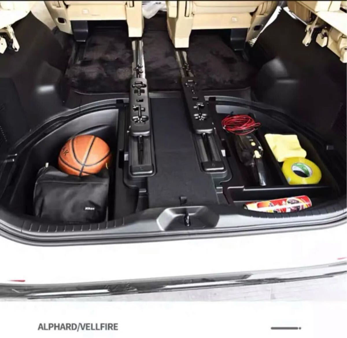 トヨタ　アルファード　ヴェルファイア専用トランクボックス2個セット_画像4