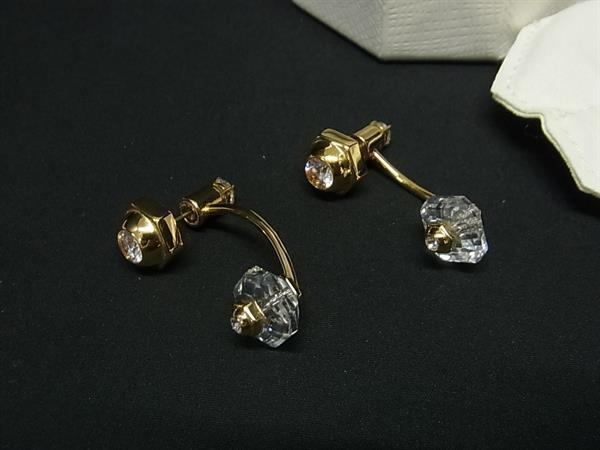 1円 □極美品□ SWAROVSKI スワロフスキー クリスタル ピアス 1円 □極美品□ SWAROVSKI スワロフスキー クリスタル ピアス