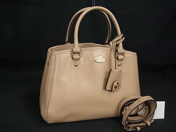 1円 □新品同様□ COACH コーチ レザー 2WAY ハンドバッグ 1円 □新品同様□ COACH コーチ レザー 2WAY ハンドバッグ