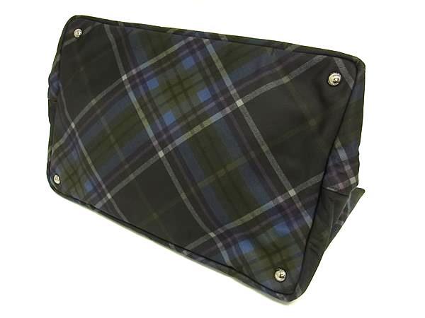 1円 □美品□ PRADA プラダ カナパ ナイロン チェック柄 1円 □美品□ PRADA プラダ カナパ ナイロン チェック柄