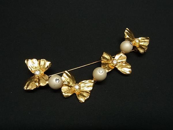 1円 □美品□YVESSAINTLAURENT イヴサンローラン ラインストーン 1円 □美品□YVESSAINTLAURENT イヴサンローラン ラインストーン