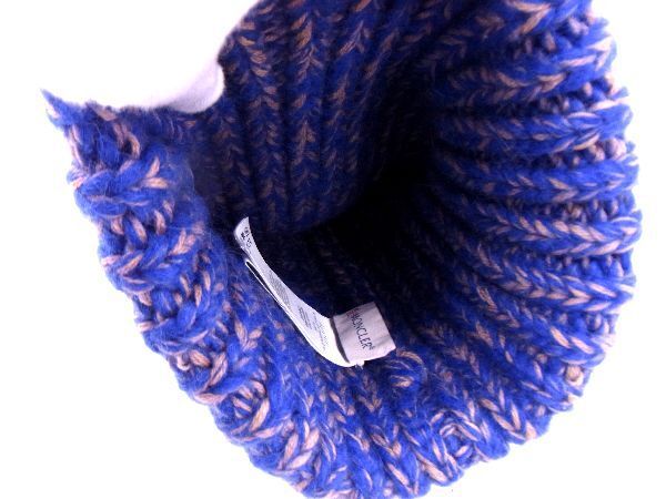 1円 □極美品□ MONCLER モンクレール BERRETTO 羊毛×ナイロン 1円 □極美品□ MONCLER モンクレール BERRETTO 羊毛×ナイロン