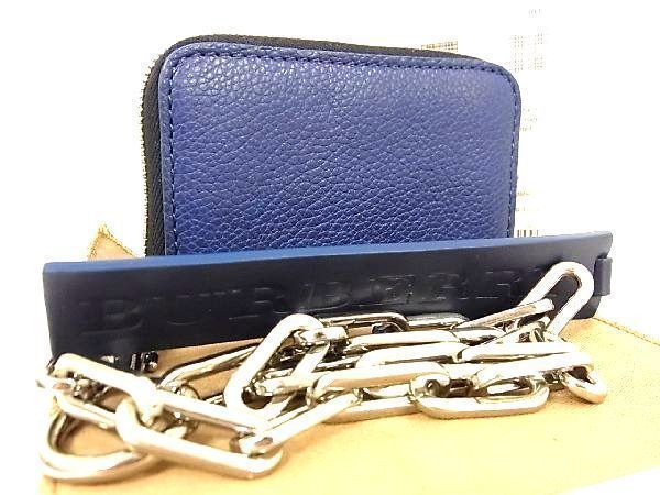 1円 □新品□未使用□ BURBERRY バーバリー レザー シルバー金具 1円 □新品□未使用□ BURBERRY バーバリー レザー シルバー金具