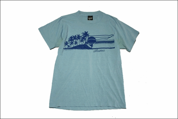 【M】 80's SCREEN STARS Tシャツ スクリーンスターズ USA制 HAWAII ビンテージ ヴィンテージ USA 古著 オールド IB1238