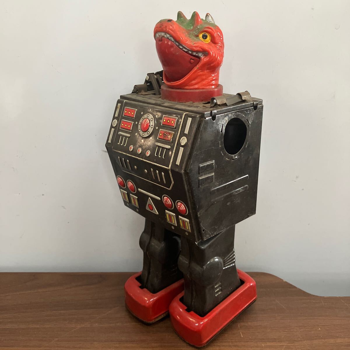 怪獣ロボット 堀川玩具 昭和レトロ 当時物 電動ブリキ ブリキ 怪獣ロボット 堀川玩具 昭和レトロ 当時物 電動ブリキ ブリキ