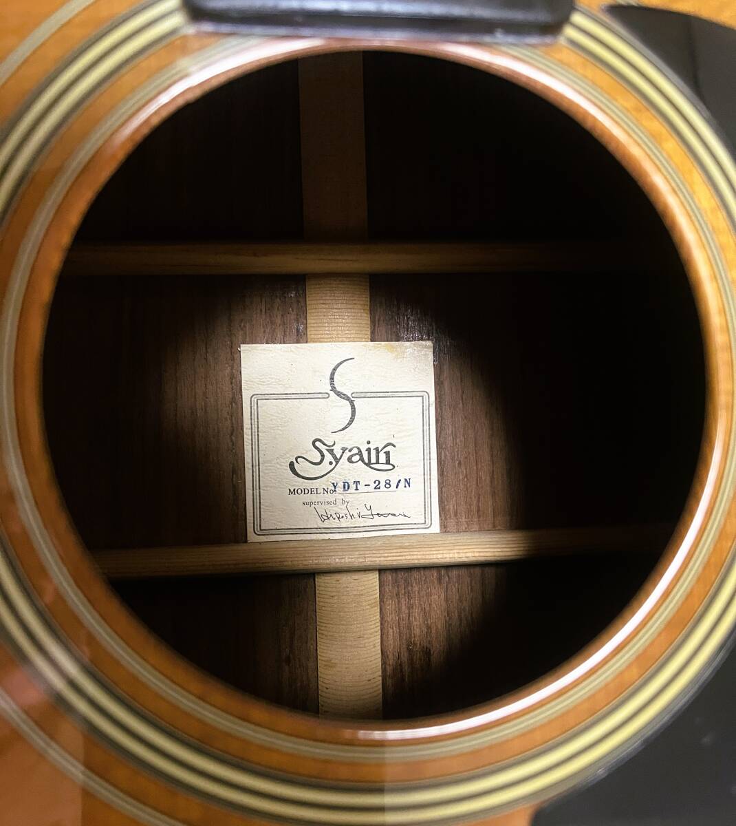 S.Yairi YDT-28/N with HC 総単板 オールソリッド ドレッドノート _画像8