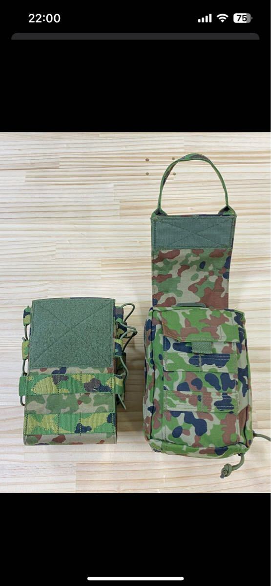 陸自迷彩 救急品袋 ブローアウトキット 縦型 メディックポーチ 陸自迷彩 救急品袋 ブローアウトキット 縦型 メディックポーチ