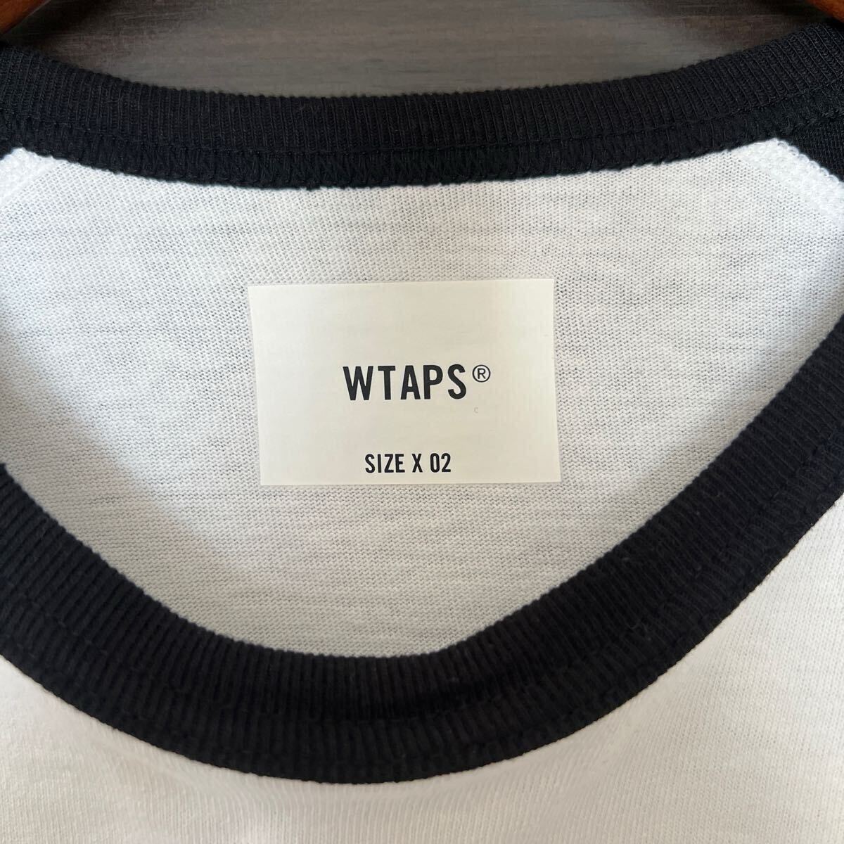 WTAPS ラグラン ロンT 美品 サイズ2 ダブルタップス M (長袖T