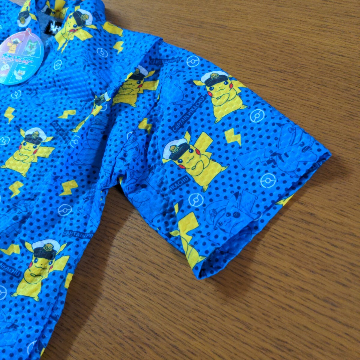 Ｗ☆新品☆ポケットモンスター☆甚平☆１１０ｃｍ☆青色☆男の子用☆No.2182