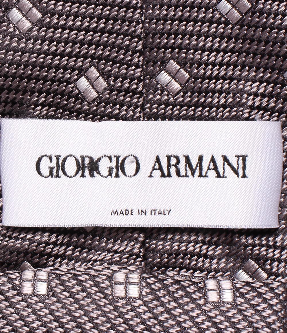 美品 ジョルジオアルマーニ ネクタイ シルク100％ メンズ GIORGIO ARMANI