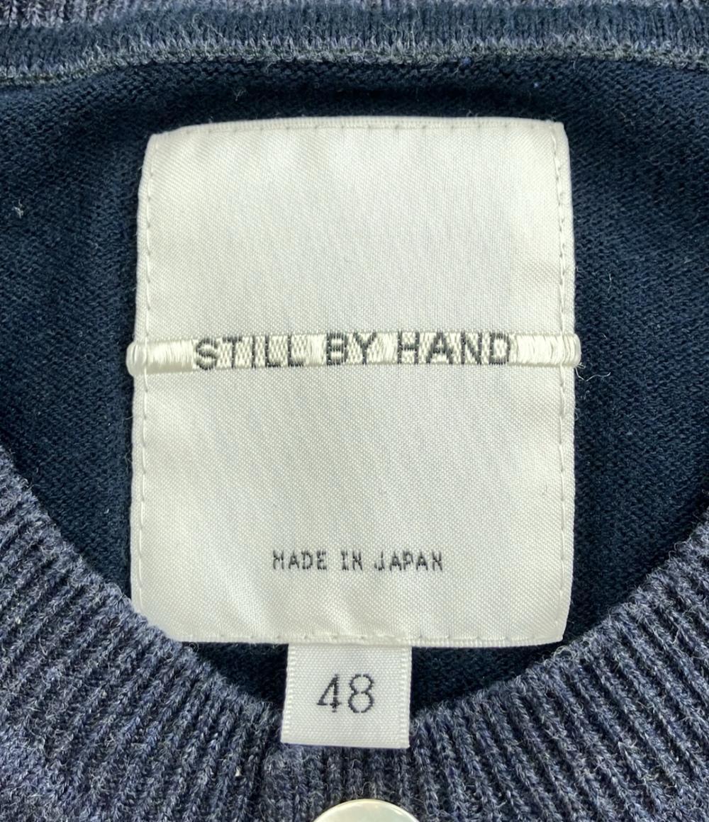  стойка rubai рука длинный рукав кардиган мужской SIZE 48 (L) STILL BY HAND