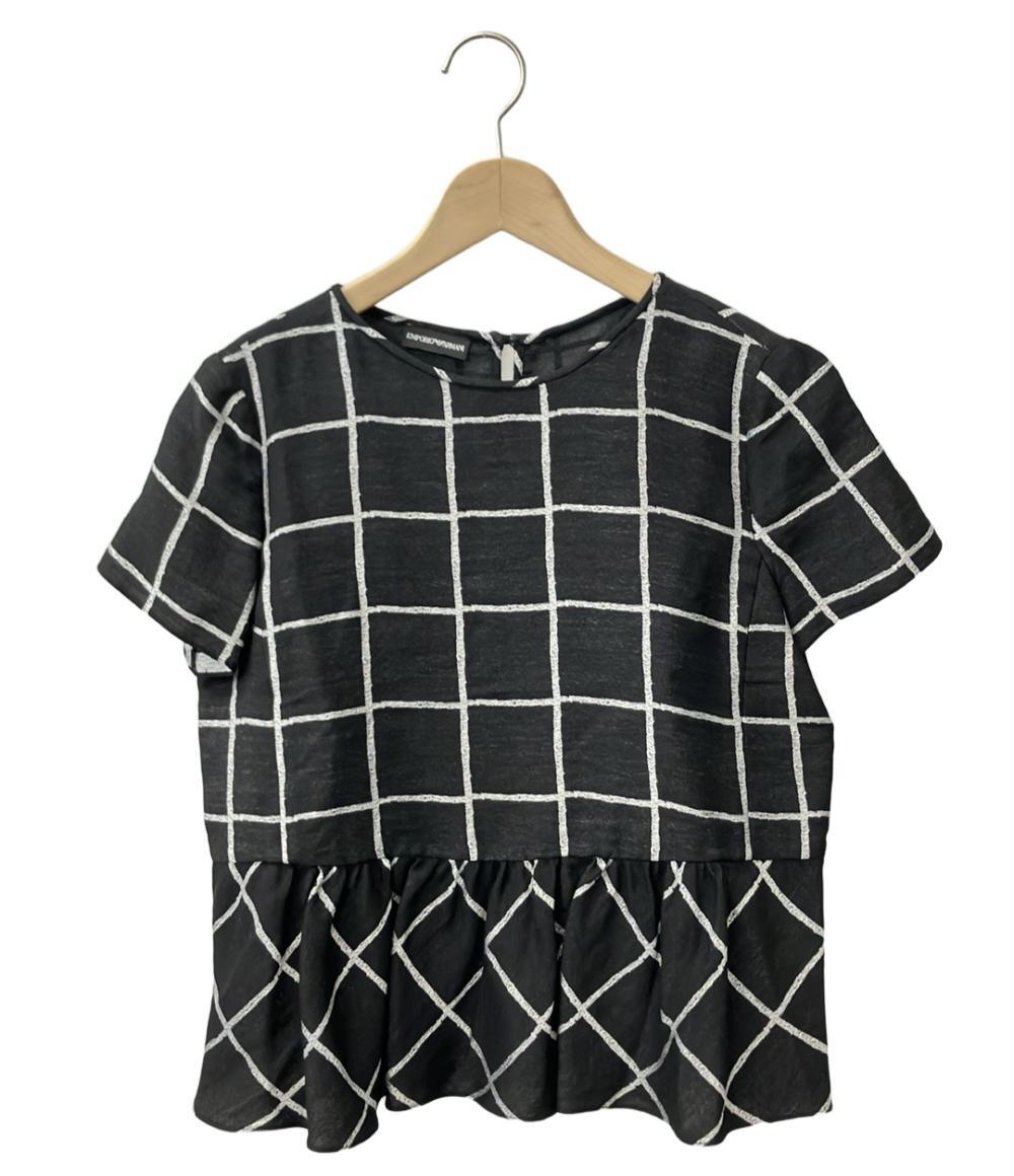 美品 エンポリオ?アルマーニ 半袖Tシャツ レディース SIZE 38 (S) Emporio Armani