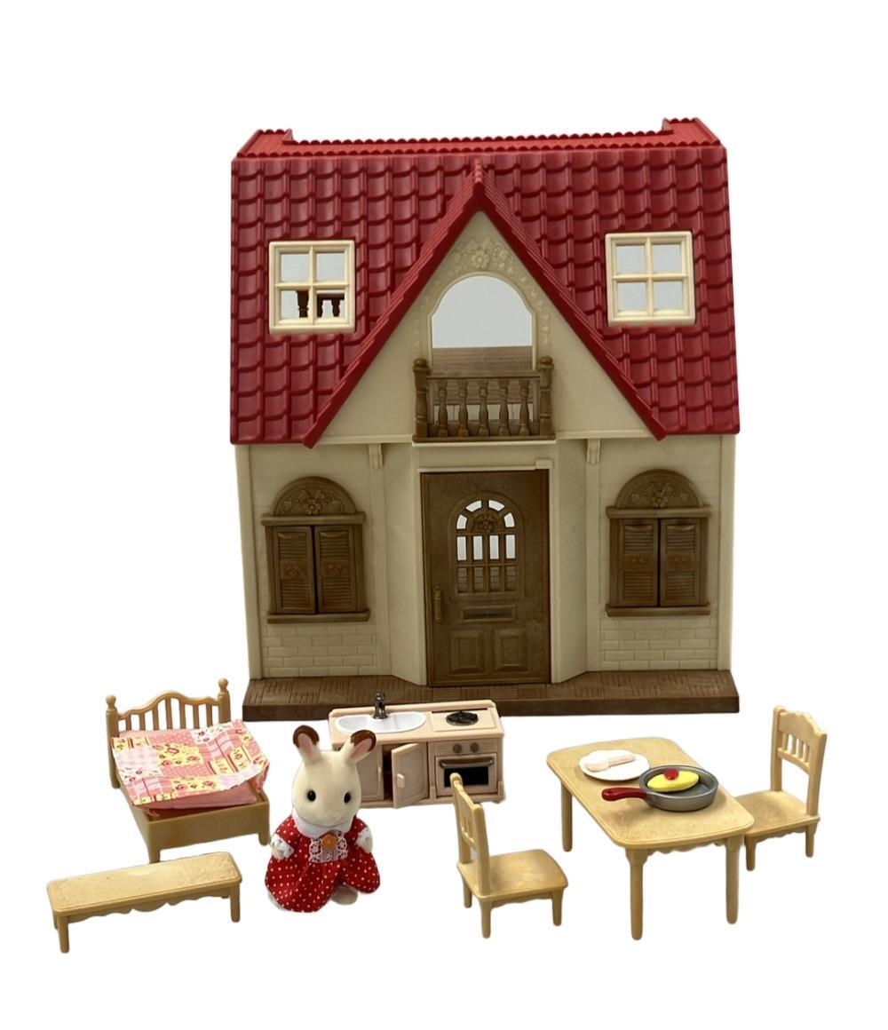ドールハウス Red Roof Cosy Cottage 赤い屋根 2階建てハウス エポック社