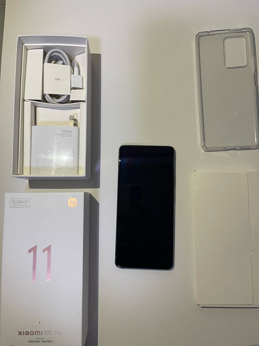 中古良品】Xiaomi 11T Pro SIMフリー 128GB メテオライトグレー 中古良品】Xiaomi 11T Pro SIMフリー 128GB メテオライトグレー