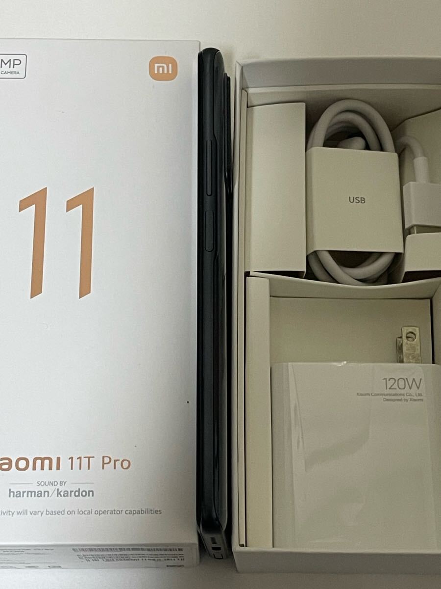 中古良品】Xiaomi 11T Pro SIMフリー 128GB メテオライトグレー 中古良品】Xiaomi 11T Pro SIMフリー 128GB メテオライトグレー