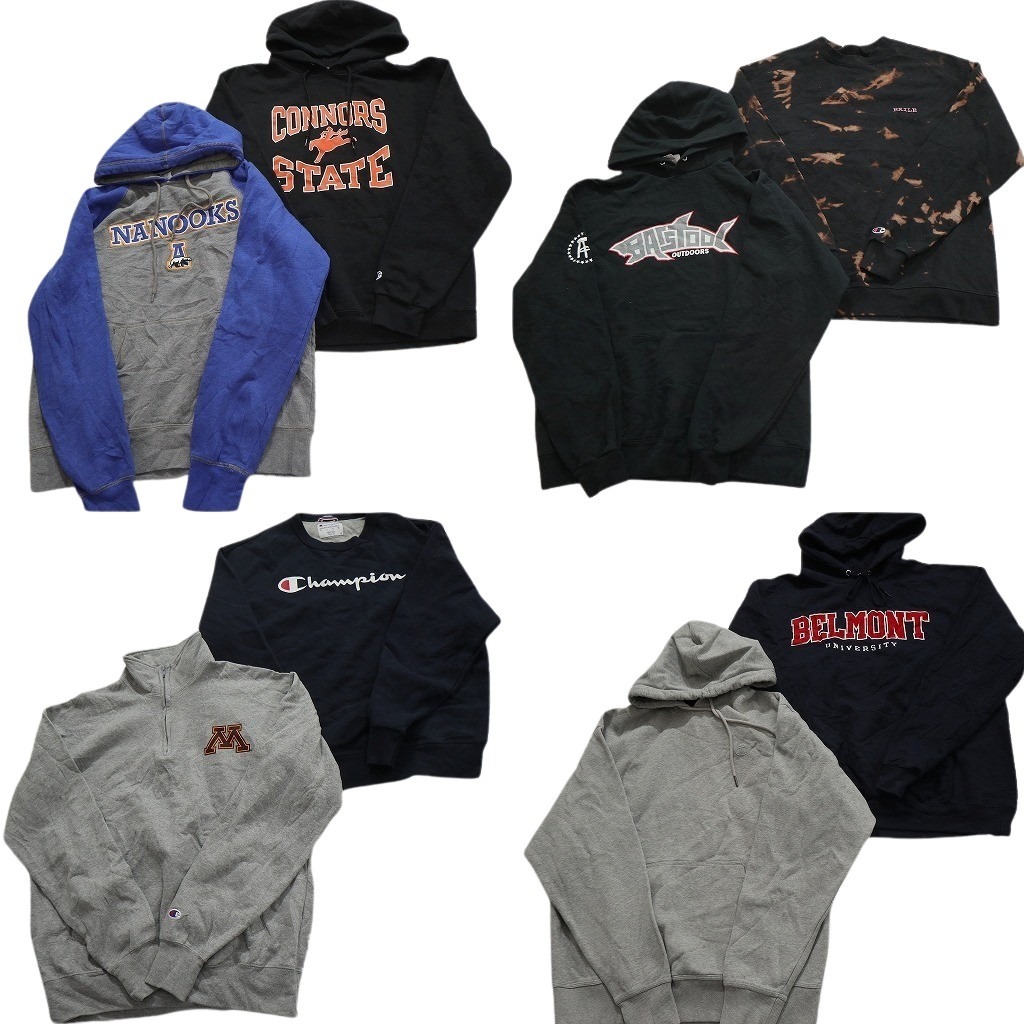 古着卸 まとめ売り チャンピオン Champion スウェット 8枚セット 古着卸 まとめ売り チャンピオン Champion スウェット 8枚セット