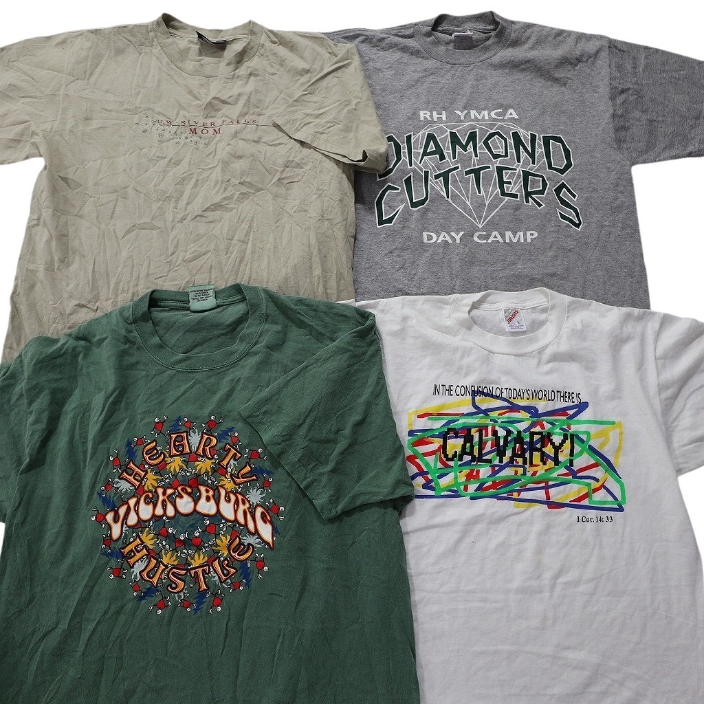 古着卸 まとめ売り USA製 〜90s オールド 半袖Tシャツ 16枚 古着卸 まとめ売り USA製 〜90s オールド 半袖Tシャツ 16枚