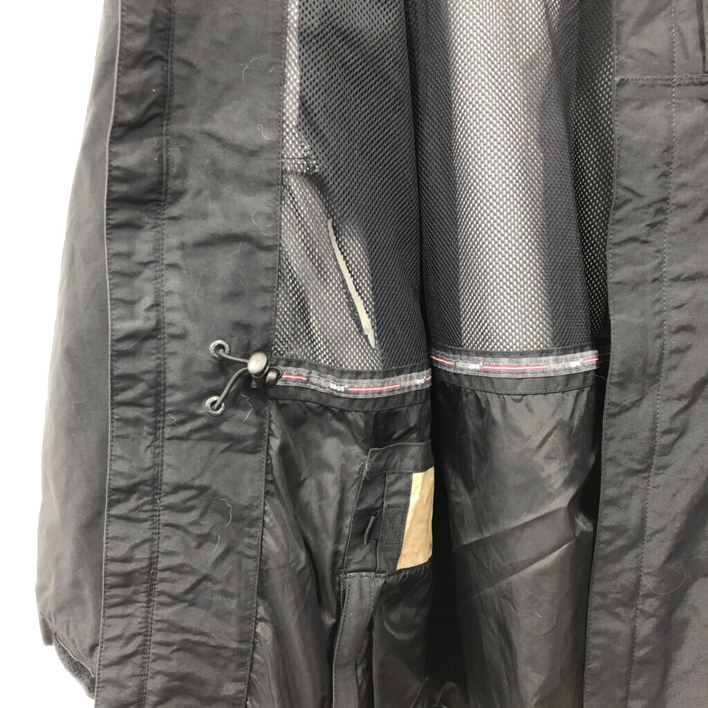 Eddie Bauer エディーバウアー WEATHER EDGE パーカージャケット アウトドア 防水 ブラック (メンズ 2XL) 中古 古著 Q8573