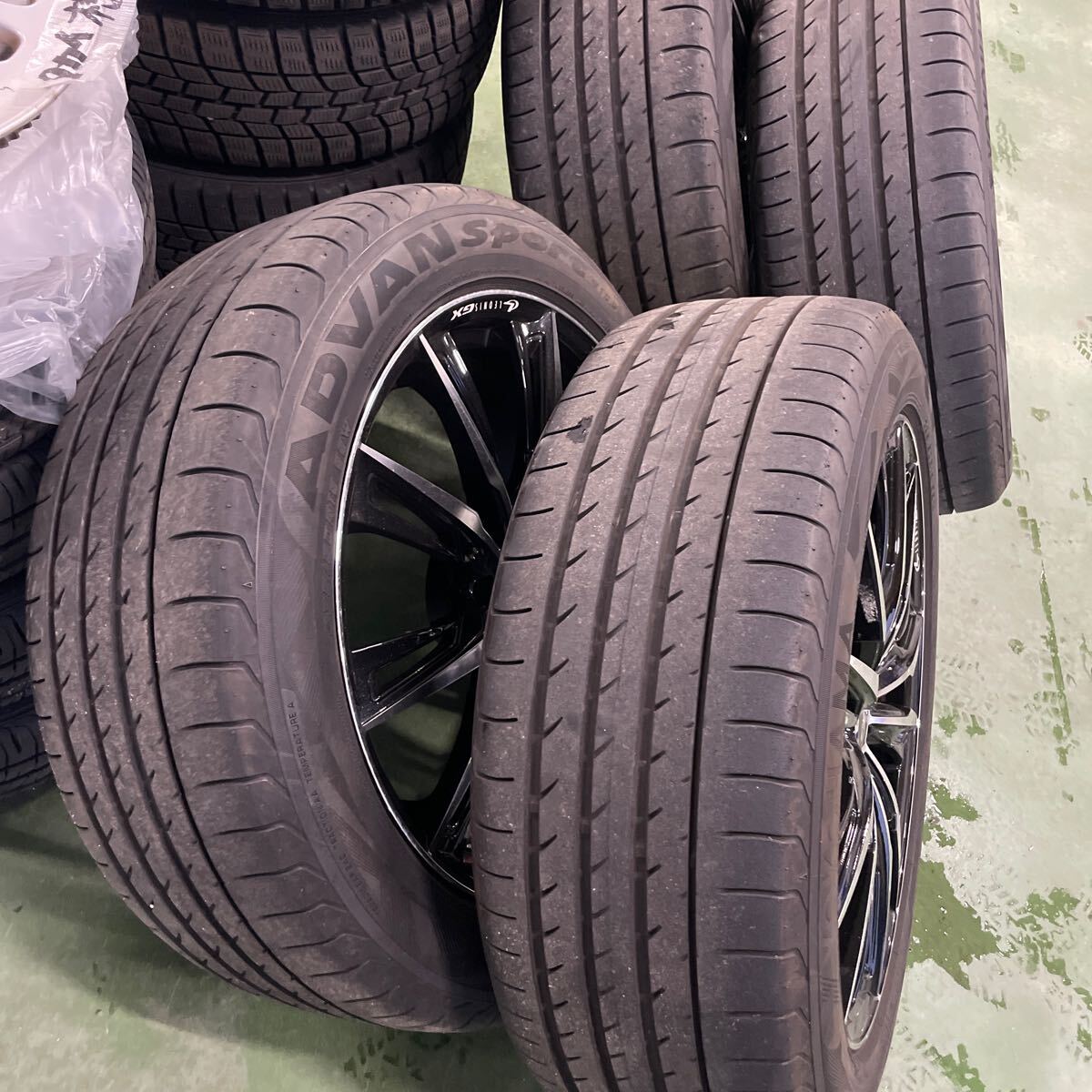 LEONIS GX アドバン ヨコハマ YOKOHAMA ADVAN sport タイヤ付