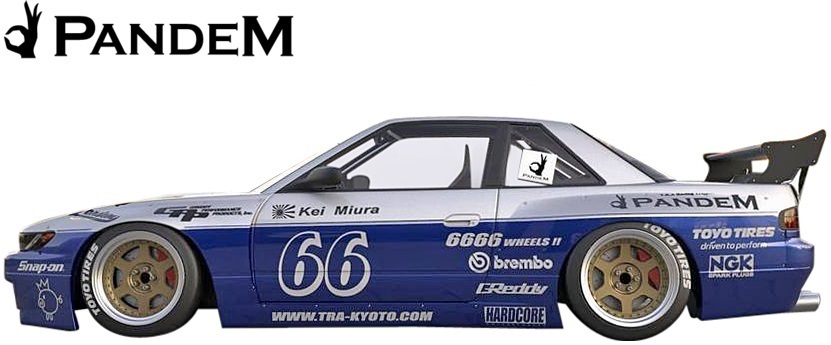 【M’s】NISSAN S13 シルビア (1988y-1993y) PANDEM ダックウイング//パンデム FRP製 エアロ ダックテールウイング 13シルビア 13SILVIA_画像2