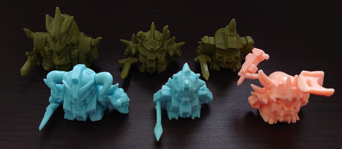 ガシャポン戦士 ガン消し ガンドランダー 6体セット(ガンダム ガシャポン戦士 ガン消し ガンドランダー 6体セット(ガンダム