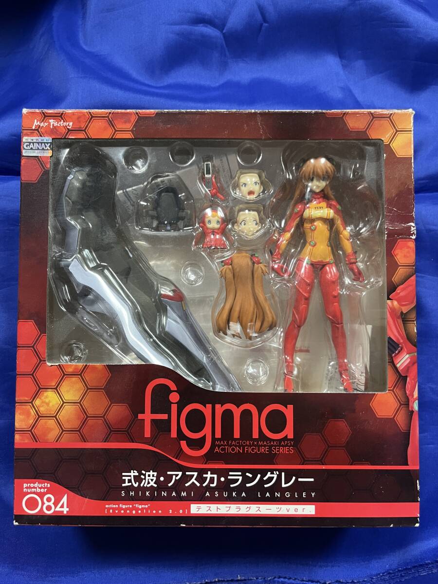 figma 084 ヱヴァンゲリヲン新劇場版：破 式波・アスカ・ラングレー テストプラグスーツver．即決 エヴァンゲリオン