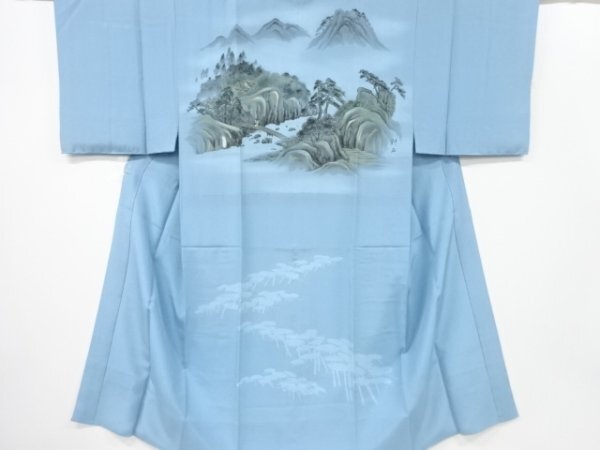 ys7325603; 宗sou 山水風景模様男物長襦袢