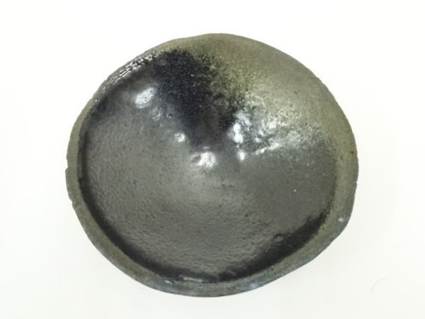 ys7287420;.sou Bizen . после ... структура . менять чёрный чашечка для сакэ ( вместе коробка )[ дорога ]