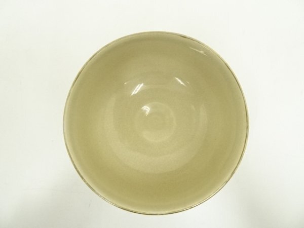 ys7297147; 宗sou 薩摩焼　漆間窯造　金彩色絵草花茶碗（共箱）【道】