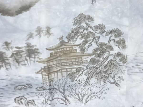 ys7341913; 宗sou 京風景模様　男物長襦袢【アンティーク】【著】