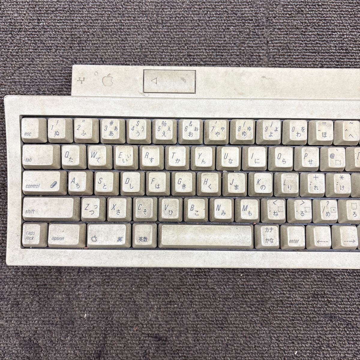 !_MYM-1879 супер-скидка retro клавиатура Apple Keyboard Ⅱ M0487 работоспособность не проверялась Junk 