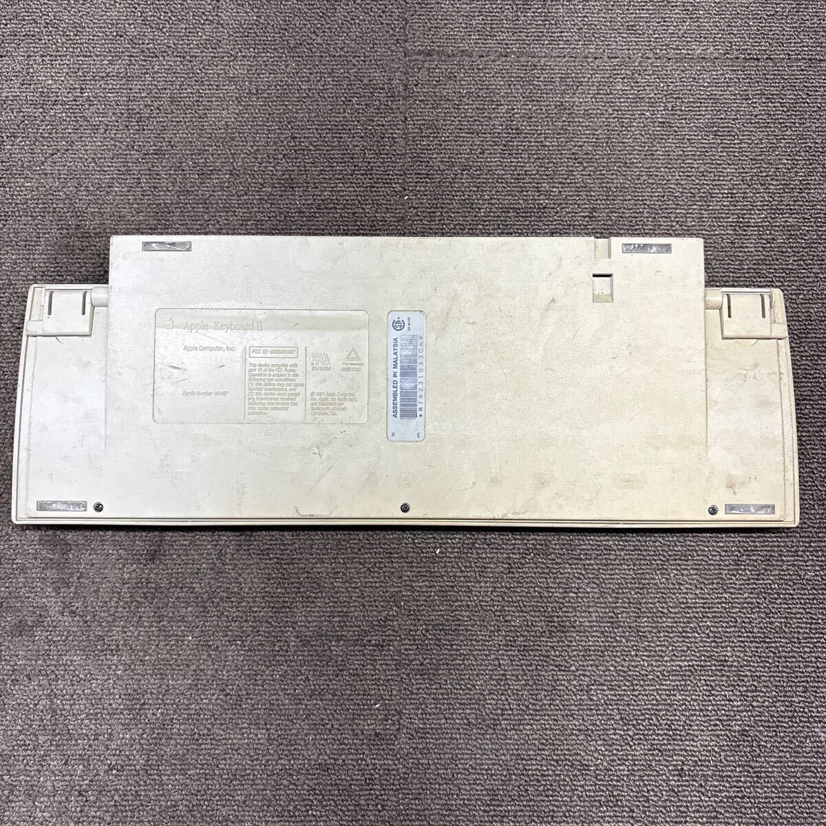 !_MYM-1879 супер-скидка retro клавиатура Apple Keyboard Ⅱ M0487 работоспособность не проверялась Junk 
