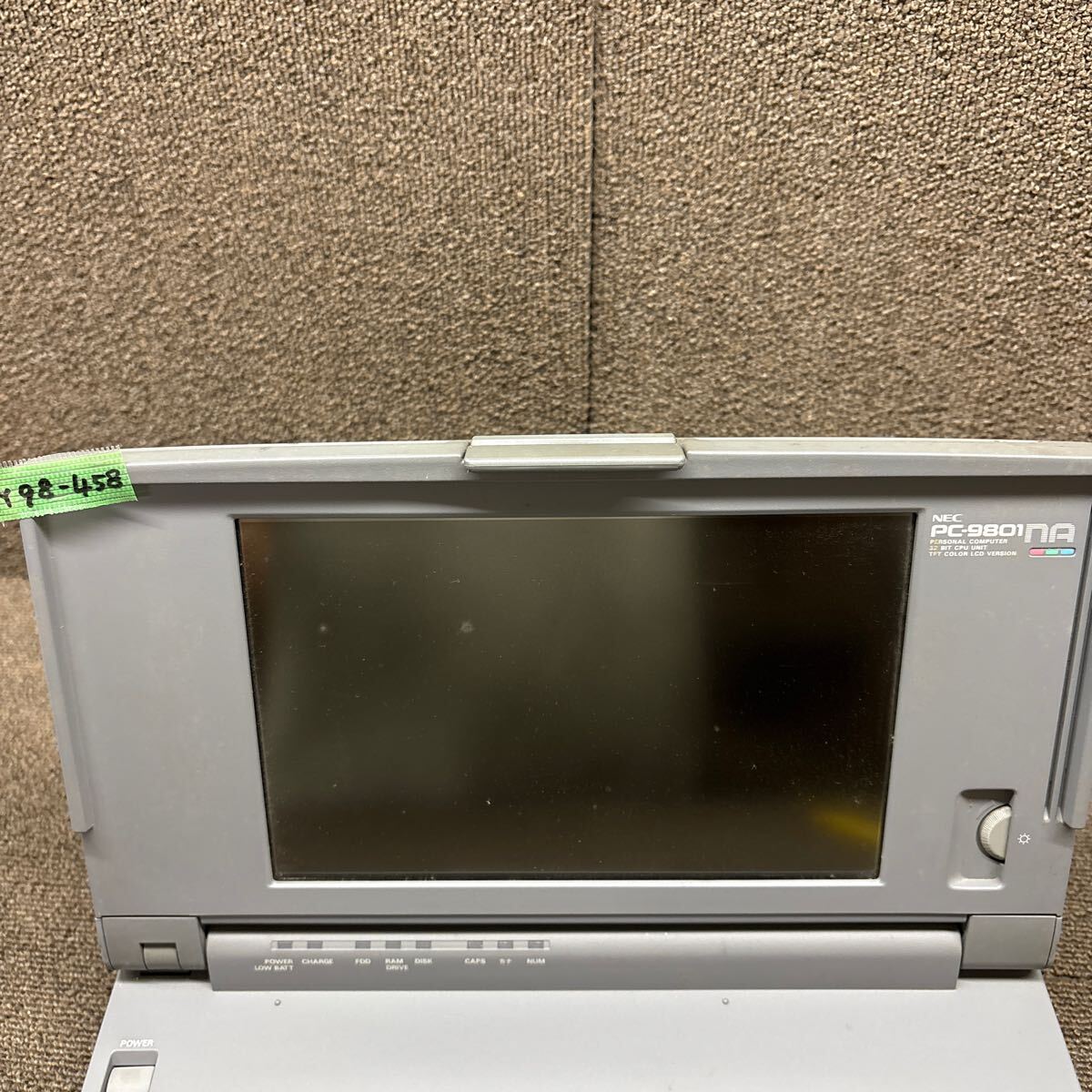 MY98-286 激安 PC98 ノートブック NEC PC-9821Ld/350A2 起動音
