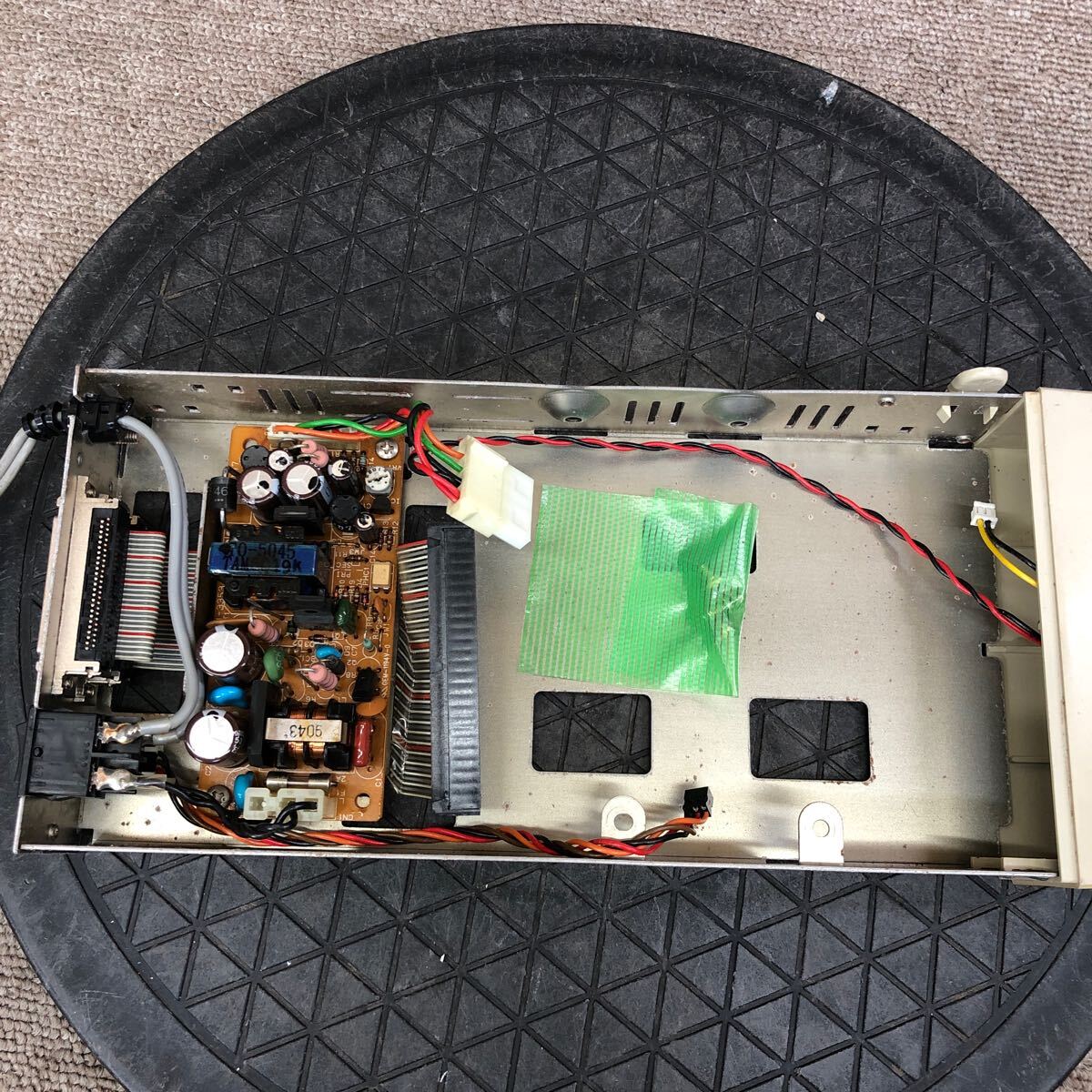 98-890 супер-скидка retro PC детали установленный снаружи HDD жесткий диск единица Logitec JUSTIN SHD-BA1000 SCSI электризация. источник питания on. off ok HDD нет Junk 