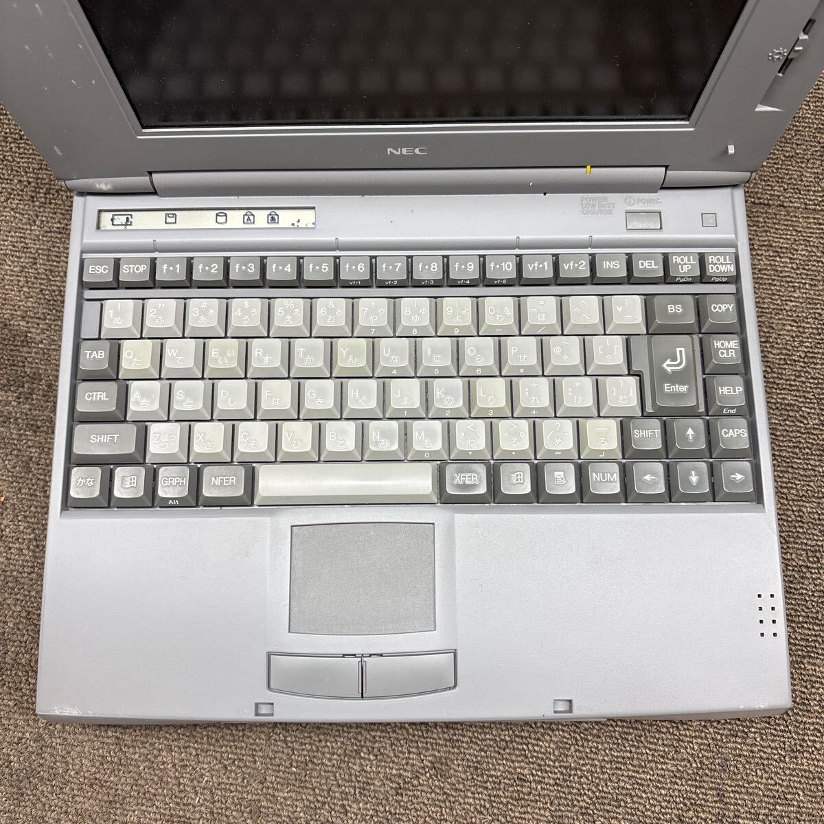 MY98-533 激安 PC98 ノートブック NEC PC-9821Nb7/C8 起動確認 MY98-533 激安 PC98 ノートブック NEC PC-9821Nb7/C8 起動確認